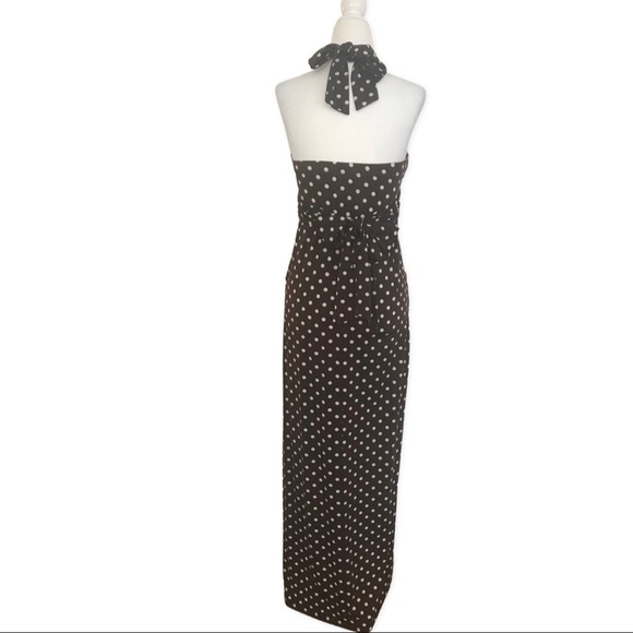 JFW Summer Polka Dots Long Straight Dress - Picture 5 of 5